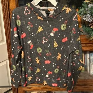 Art Class hooded long sleeve shirt